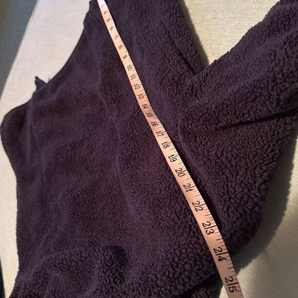 Disney World Disney Parks Fuzzy Navy Blue  Fleece Jacket Women’s Size S soft - Picture 10 of 10